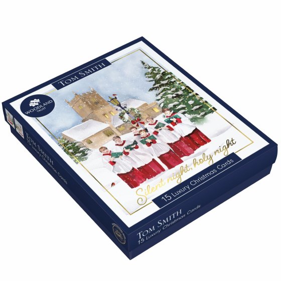 XH0413 CARDS LUX BOXED CHURCH CHOIR F