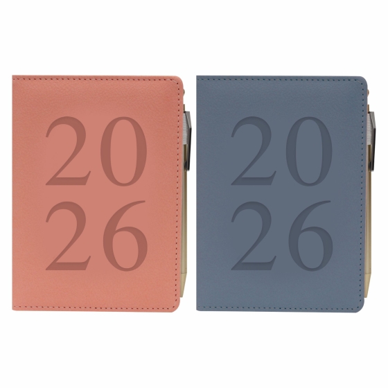 2027 DIARY A6 ORGANISER WITH PEN DA