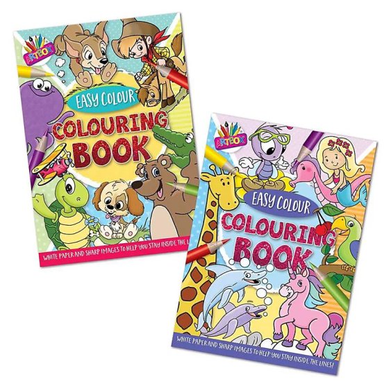 COLOURING BOOK A5 SUPERIOR 80GSM