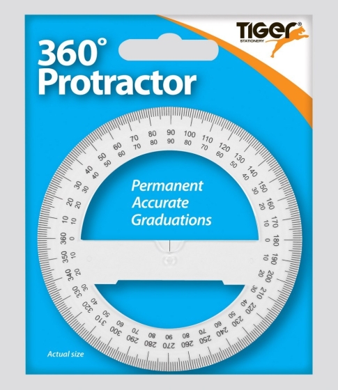 SJ06202 360 DEGREE PROTRACTOR