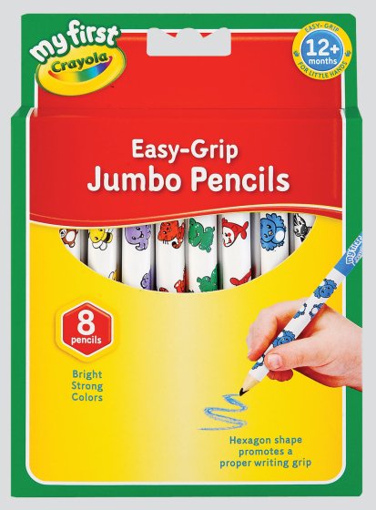 SH08007 CRAYOLA FIRST 8 JUMBO PENCILS