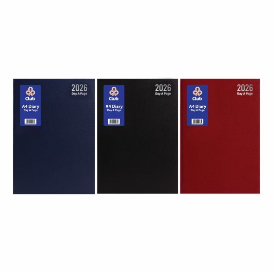 DH0103 DIARY A4 DAY A PAGE