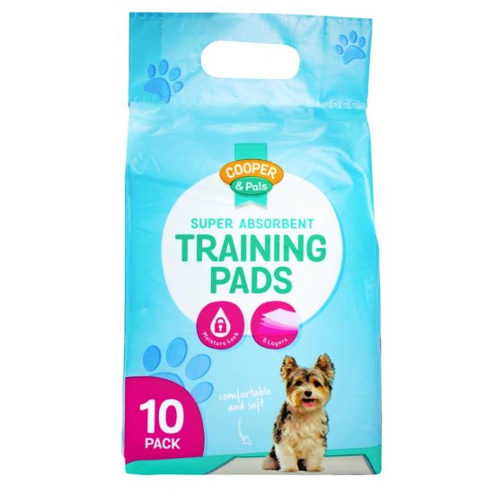 PUPPY TRAINING PADS 10PK 40 X 50CM
