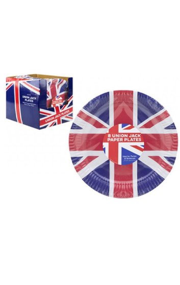 ST GEORGE PAPER PLATE 7IN 8PK