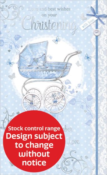 OTB17203B C72 STOCK CONTROL CHRISTENING BOY