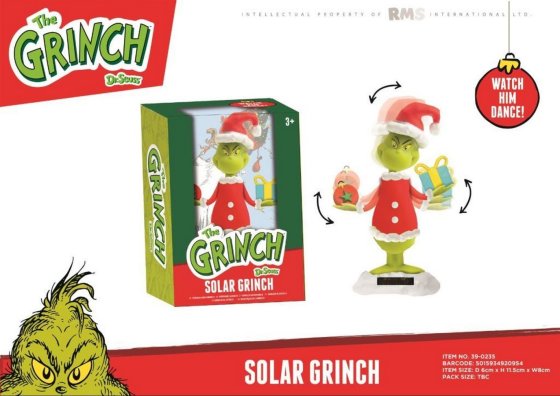 XH6001 THE GRINCH SOLAR CHARACTER
