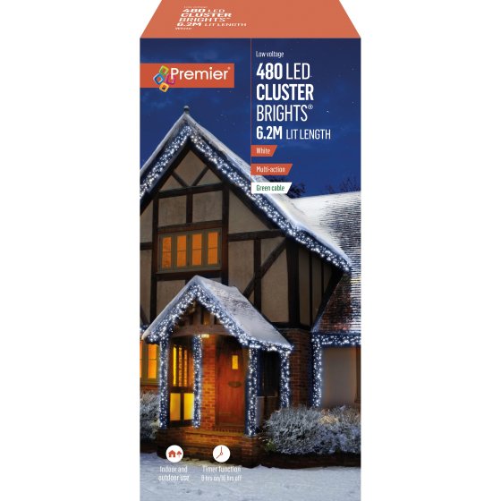 XH4002 LIGHTS 480 LED CBRIGHTS WHITE