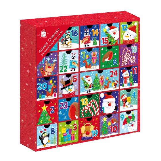 XH0805 ADVENT BOX CARD