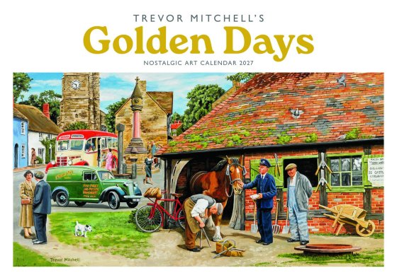 DJ1304 CALENDAR A4 GOLDEN DAYS