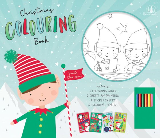 WIGIG XMAS COLOUR & STICKER ACTIVITY