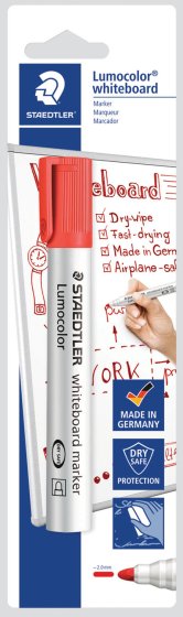 WHITEBOARD MARKERS RED CARDED