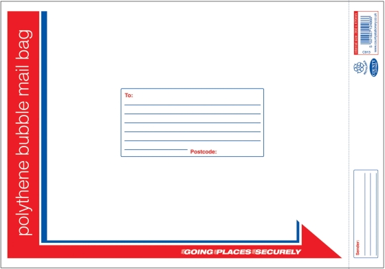 MAIL BAG POLY BUBBLE X LARGE