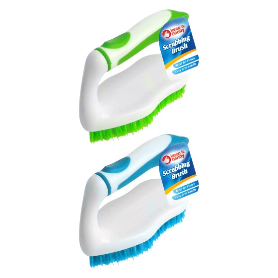 BRUSH SCRUBBING WITH HANDLE