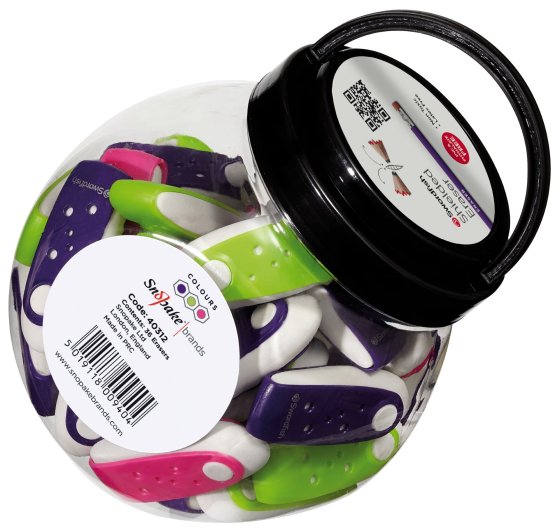 SH06605 ERASER SHIELDED ASSTD