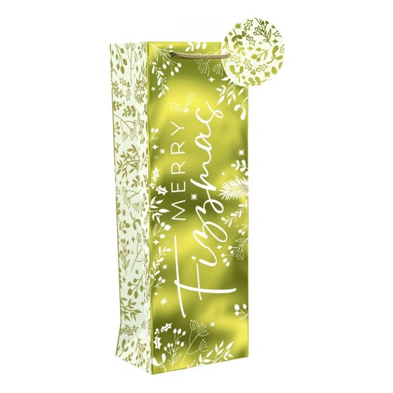 BOTTLE BAG MERRY FIZZMAS