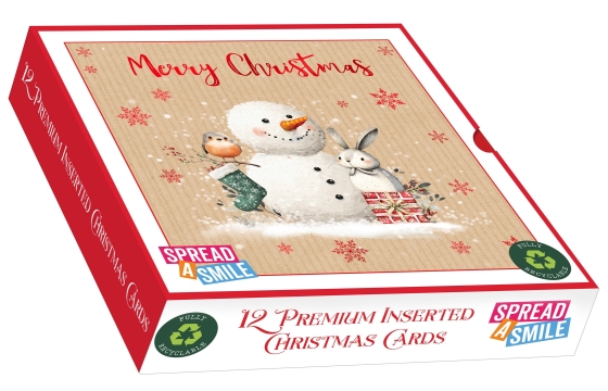 CARDS BOX 12 PRE SNOWY N FRIENDS