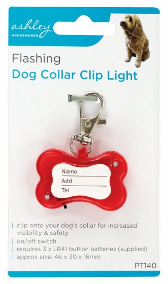 LIGHT DOG COLLAR FLASHING CLIP