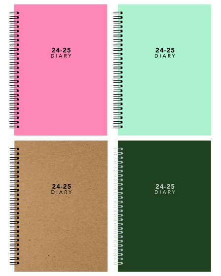 DIARY ACADEMIC A5 WTV PAPER WIRO