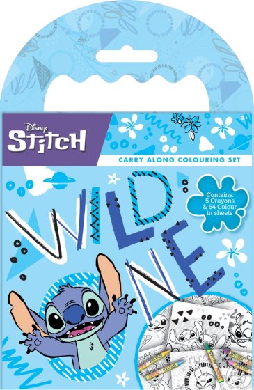 SJ08108 STITCH CARRY ALONG COLOURING SET