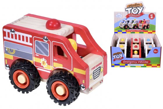 EMERGENCY VEHICLES WOODEN