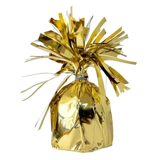 BALLOON WEIGHT FOIL YELLOW