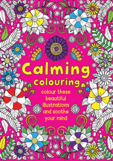 SH10205 BOOK A4 CALMING COLOURING