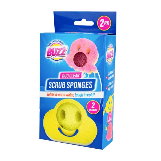 SPONGES DUO CLEAN SCRUB