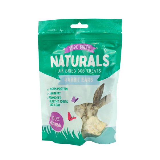 RABBIT EAR WITH HAIR 50G