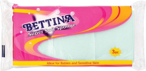BETTINA SUPERSOFT SPONGE 3PK