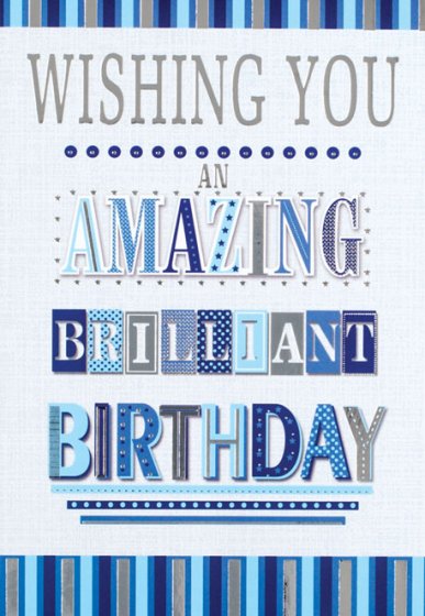 SH14734 JA10010 MALE BIRTHDAY C50