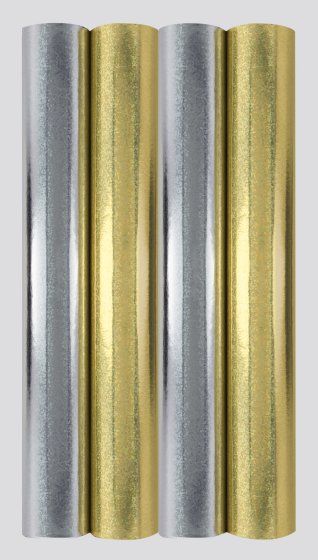 SE11307 WRAP 1.5M SILVR GOLD HOLO FOIL