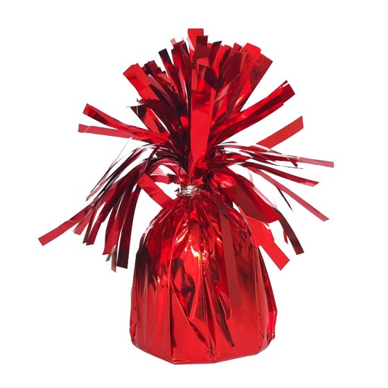 BALLOON WEIGHT FOIL RED