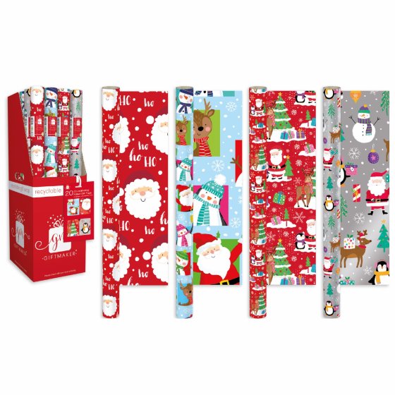 XH1405 WRAP ROLL 7M X 69CM CUTE