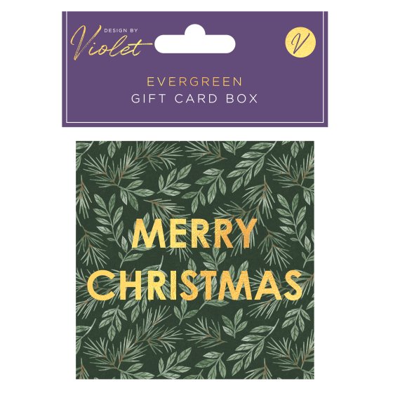 XG2018 GIFT CARD BOX EVERGREEN