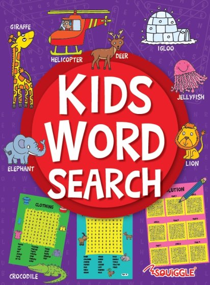 SH10106 PUZZLE BOOK KIDS WORD SEARCH