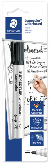 SH07608 WHITEBOARD MARKER BLACK CARDED