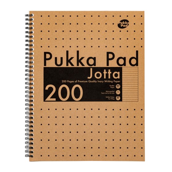 CH0303 SH02114 NOTEBOOK A4 KRAFT JOTTA