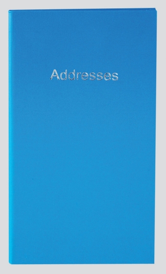 CJ1507 SJ11104 ADDRESS BOOK SLIM STANDARD