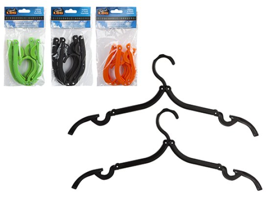 COAT HANGER FOLDING 2PK 4ASSTD
