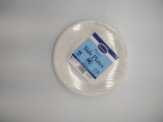 SH11811 PLATES WHITE 18CM 15PK