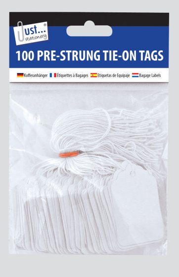 SH00710 STRUNG TAGS 36 X 53MM 100S