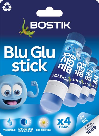 CH0714 SH05814 GLUE STICK BOSTIK 8G 4PK