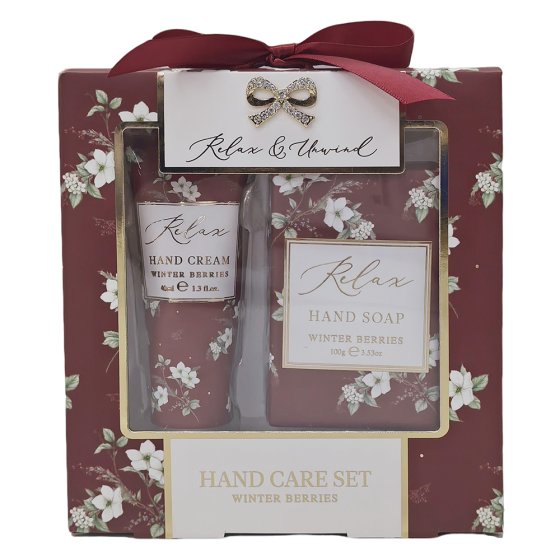 MADELAINE RED HAND CARE SET