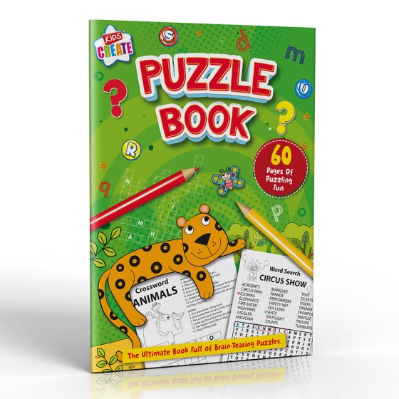 SH09904 BOOK PUZZLE KIDS CREATE 60P