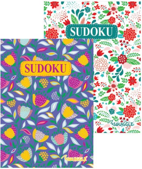SH10304 SUDOKU BOOK FLORAL