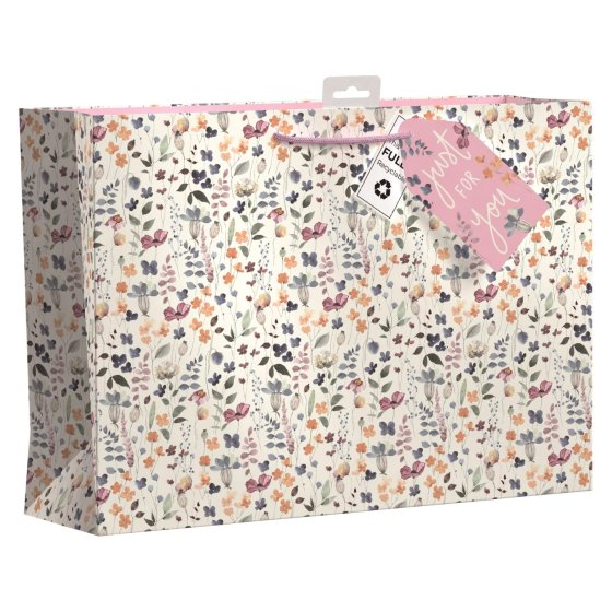 SH14307 GIFT BAG WILD BLOOM XL