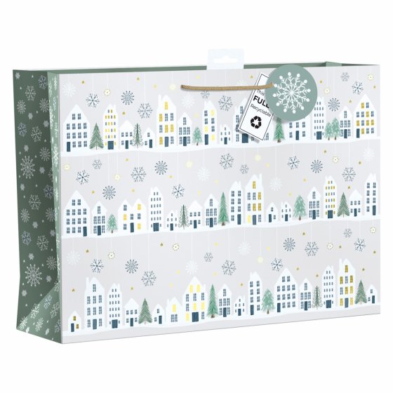 XH3008 GIFT BAG NORDIC XL LANDSCAPE