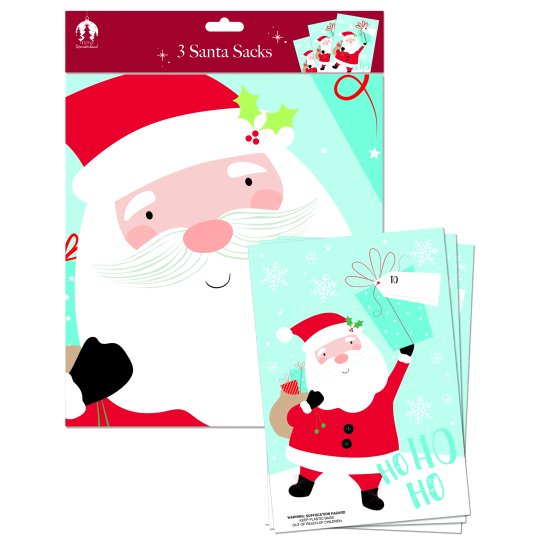 XH5309 PACK 3 PVC SACKS 30X20 INCHES