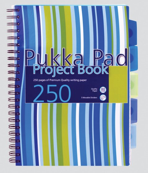 SH02101 PUKKA PAD A4 PROJECT BOOK