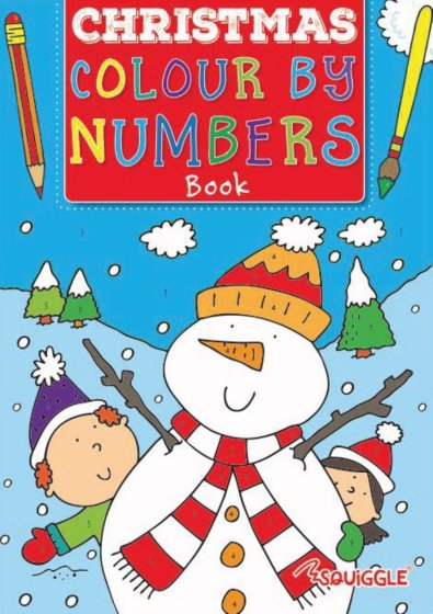 COLOUR BY NUMBERS CHRISTMAS